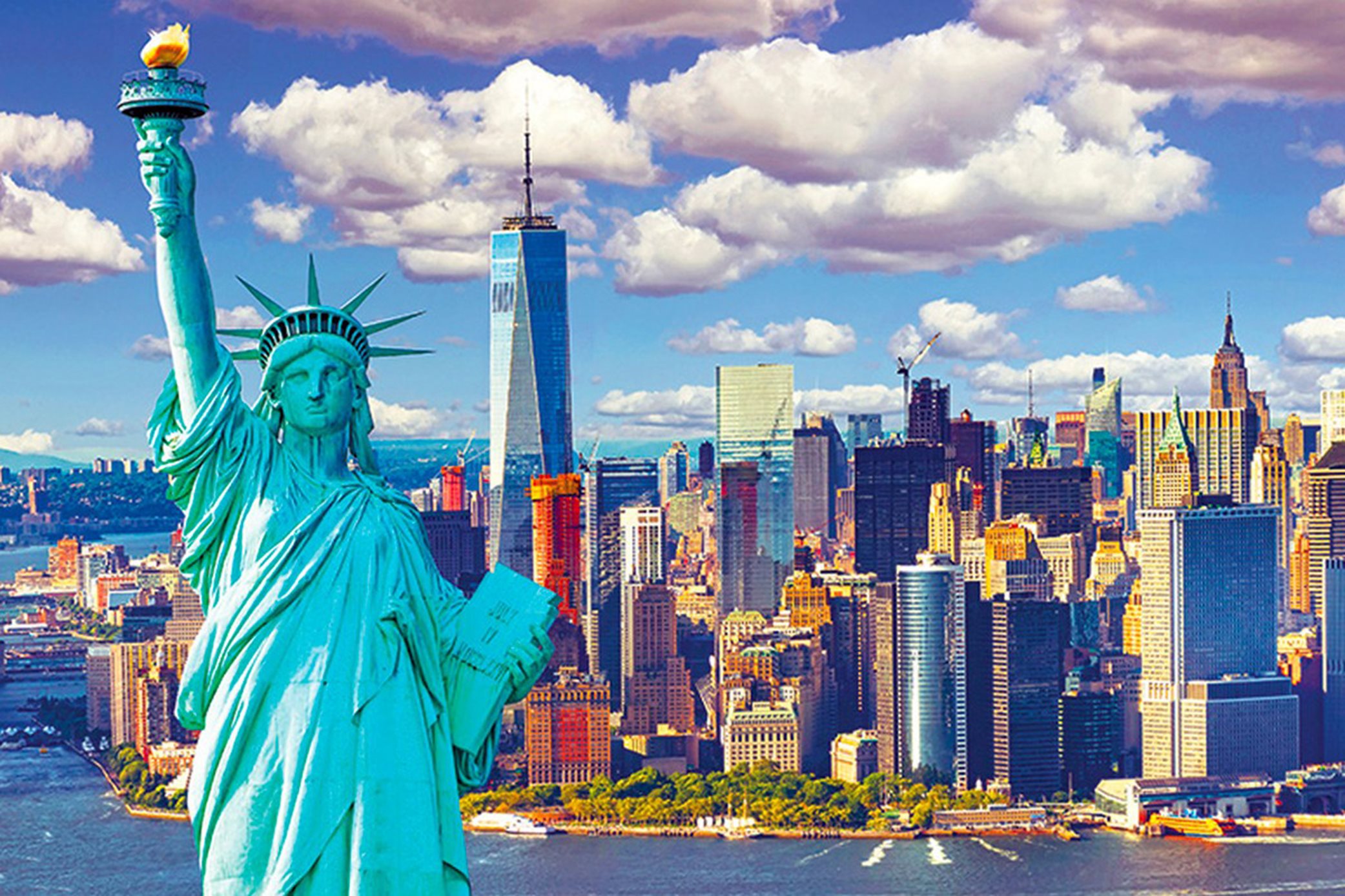 Op Welk Eiland Staat Het Vrijheidsbeeld